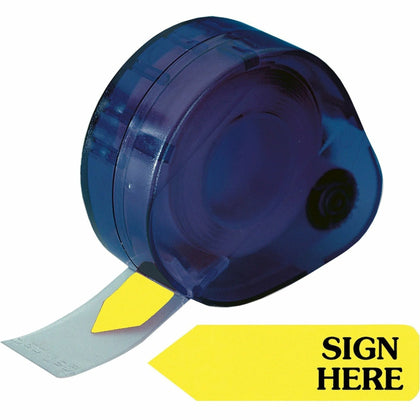 Redi-Tag Sign Here Removable Flags - Yellow Arrow - 120 Pack - Indexing