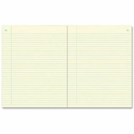 Rediform Chemistry Notebook - 60 Sheets - Green Paper - Blue Cover - Notebooks