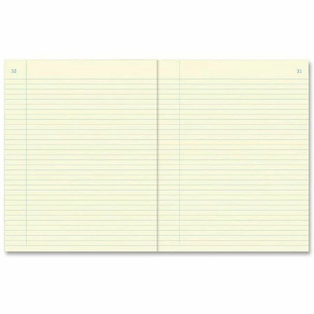 Rediform Chemistry Notebook - 60 Sheets - Perfect Bound - 7 1/2’’ x 9 1/4’’ Sheet Size - Green Paper - Blue Stiff Cover