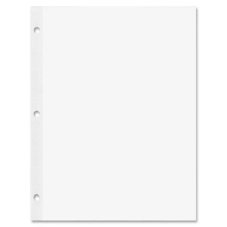 Rediform Heavyweight Reinforced Filler Paper - 100 Sheets - Letter Size