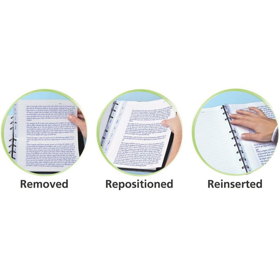 Rediform MiracleBind College Ruled Notebooks - Letter - Alternate-Image1