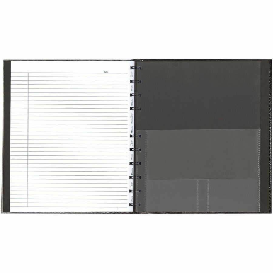Rediform MiracleBind College Ruled Notebooks - Letter - Left