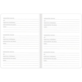 Rediform Password Notebook - Compact 64-Page Sewn Journal - Notebooks