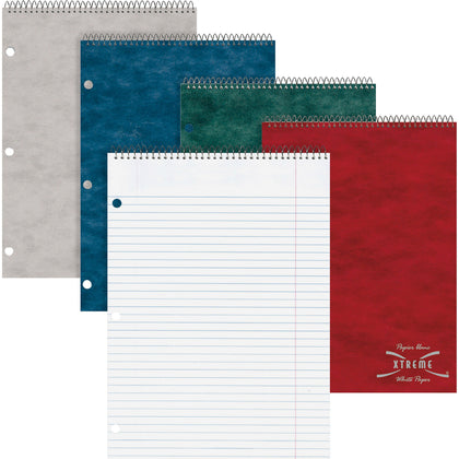 Rediform Porta-Desk 1-Subject Notebook: 80 Sheets Coilock Ruled Margin - Notebooks