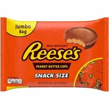 Reese’s Peanut Butter Cups: Creamy & Milk Chocolate - 1.22 lb - 1 / Carton - Sweets