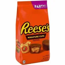 Reese’s Peanut Butter Cups: Individually Wrapped Milk Chocolate & - 2.22 lb - Sweets