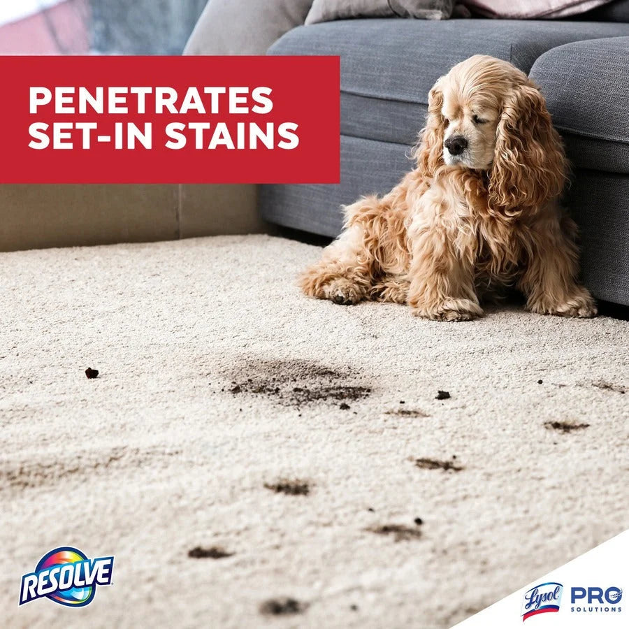 RESOLVE® Professional Spot & Stain Carpet Cleaner - 32 fl oz Bottle - Floor/Carpet Cleaners Protectors