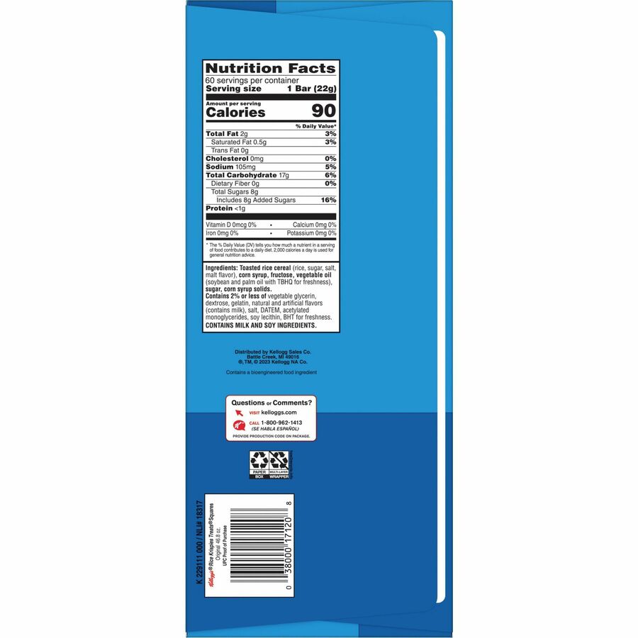 Rice Krispies Original Rice Krispies Treats - Right