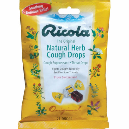 Ricola Original Herb Cough Drops - Soothing Relief for & Sore Throat - Medications