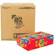Ritz Cheese Bites: Delicious Snack - 48 Bags - 1 Carton - Snacks