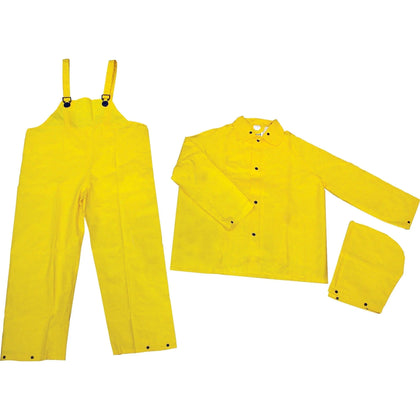 River City Three-piece Rainsuit - Water Protection for Various Industries - Yellow - Protective Gear