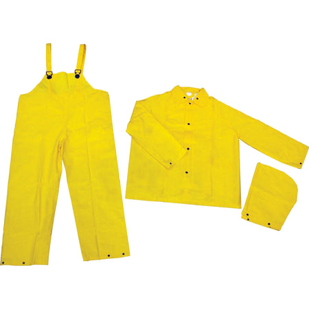 River City Three-piece Rainsuit - XL - Water Protection - Yellow - Protective Gear