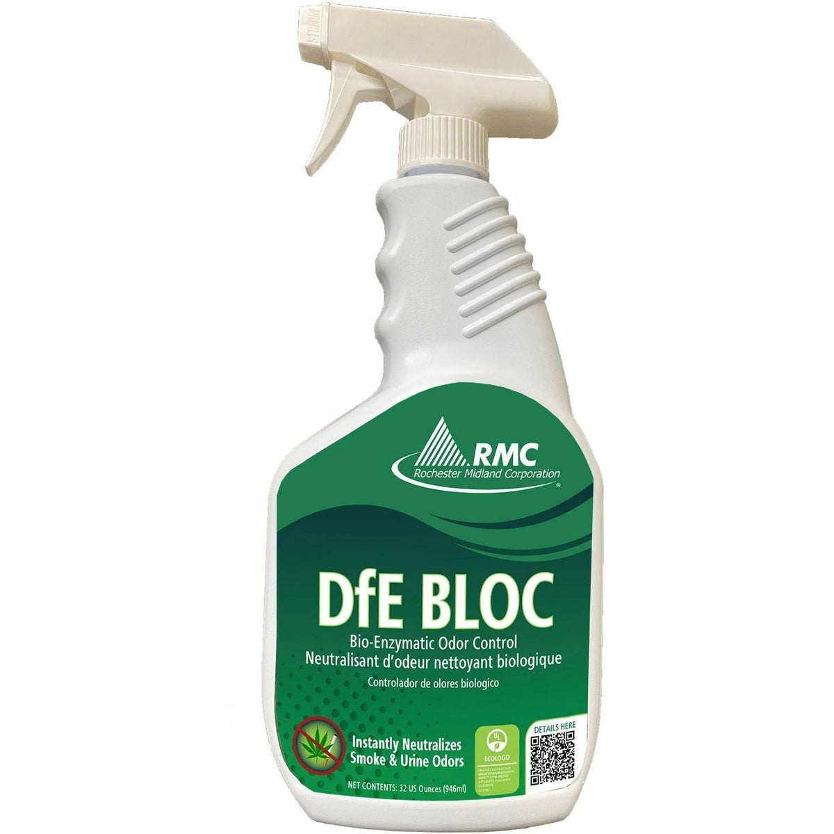 RMC DfE Biological Cleaner: Odorless Rinse-Free Solution - Deodorizers