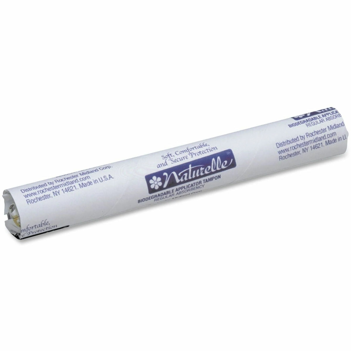 RMC Naturelle Tampons: Posi-lock Punch Regular Absorbency - Personal Hygiene Supplies