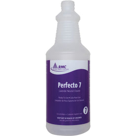 RMC Perfecto 7 Lavender Neutral Cleaner - Purple Bottle - Sprayer Dispensing & Accessories