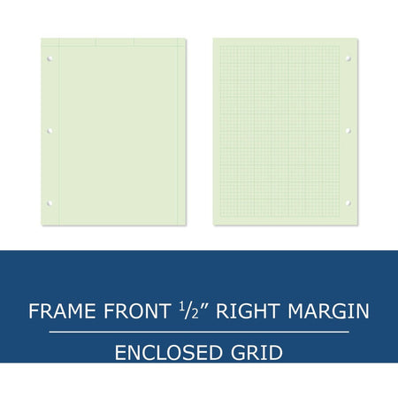 Roaring Spring 5x5 Graph Ruled Engineering Loose Leaf Filler Paper - Alternate-Image2