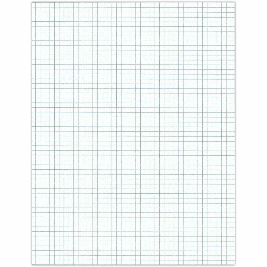 Roaring Spring 5x5 Graph Ruled Gummed Pad with Chipboard Back - Alternate-Image1