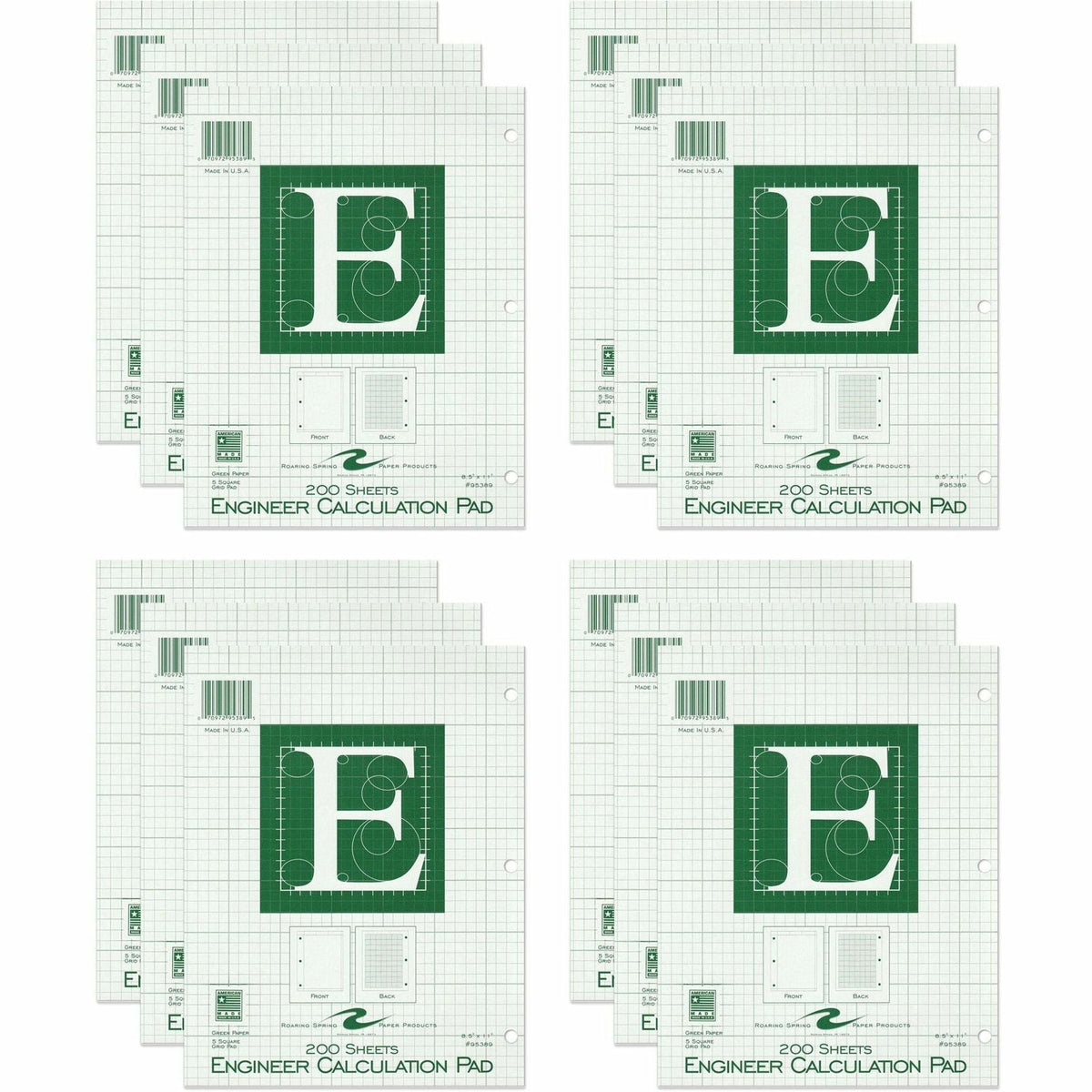 Roaring Spring 5x5 Grid Engineering Pad - 2000