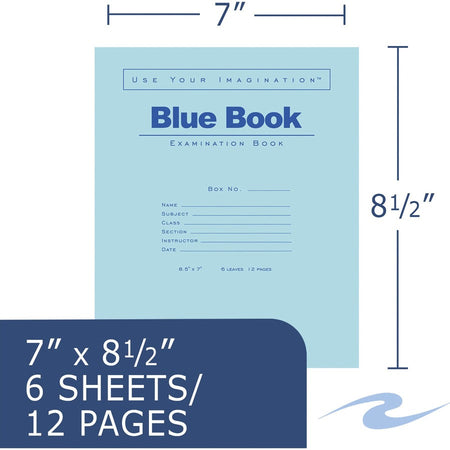 Roaring Spring Blue Examination Book - Alternate-Image4