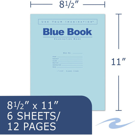 Roaring Spring Blue Examination Book - Alternate-Image4