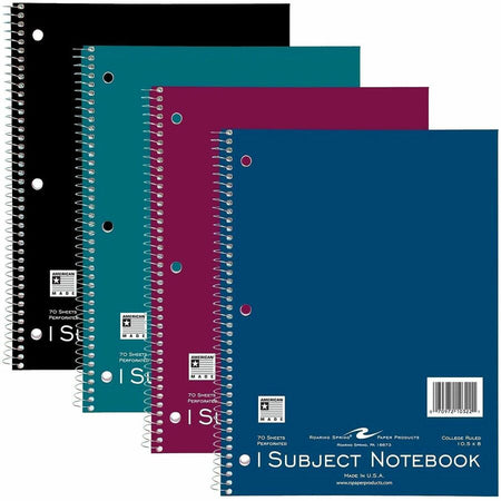 Roaring Spring College Ruled One Subject Spiral Notebook - Alternate-Image1