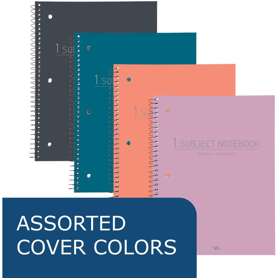 Roaring Spring College Ruled Poly Cover One Subject Spiral Notebook - Alternate-Image3