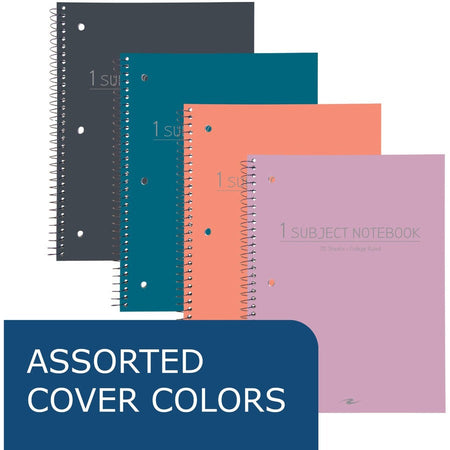 Roaring Spring College Ruled Poly Cover One Subject Spiral Notebook - Alternate-Image3