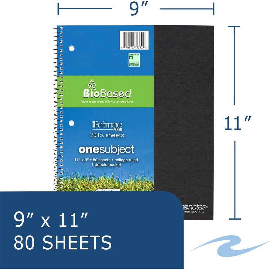 Roaring Spring EnviroNotes 1-Subject Notebook - Alternate-Image1