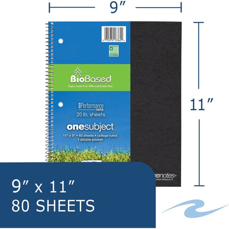 Roaring Spring EnviroNotes 1-Subject Notebook - Alternate-Image1
