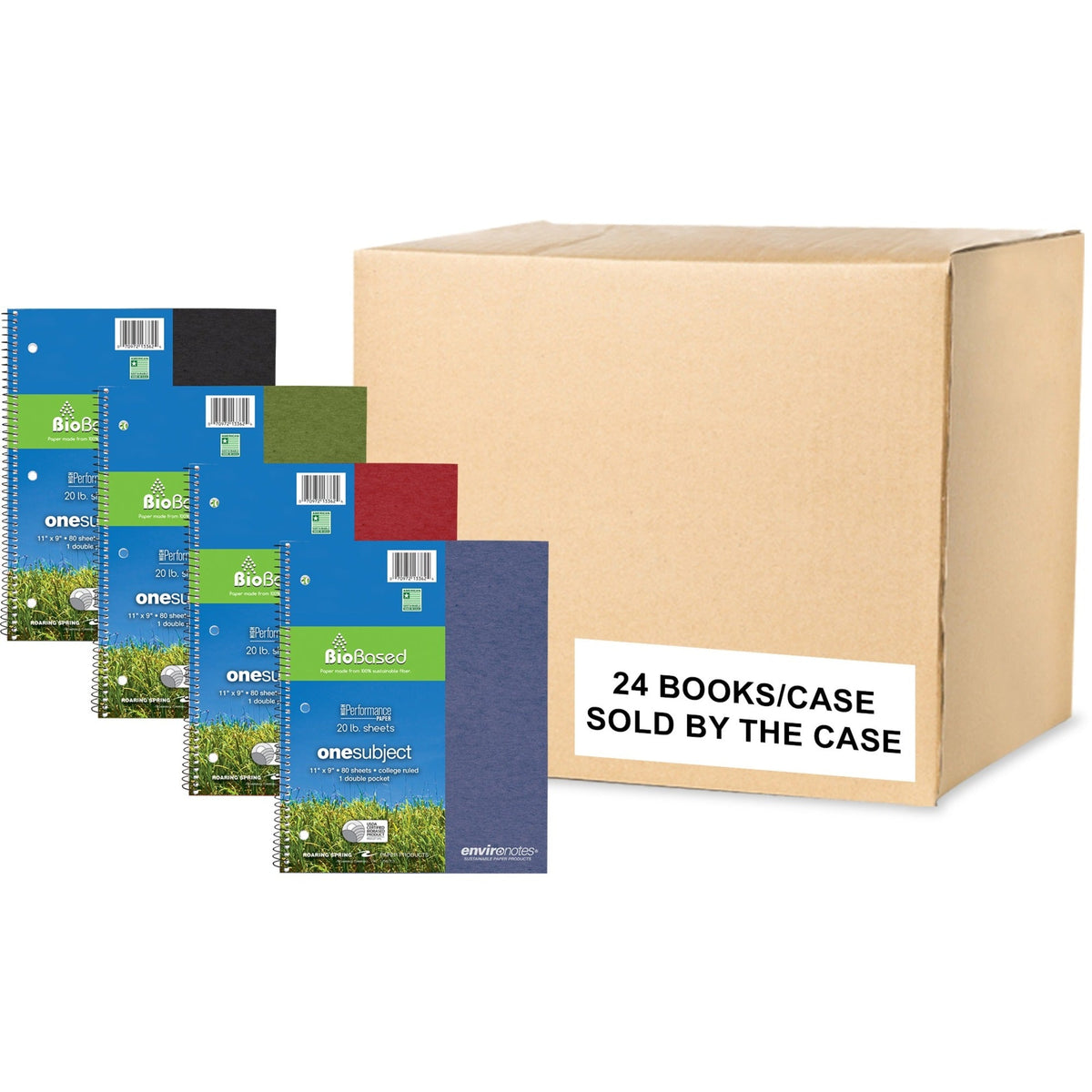 Roaring Spring EnviroNotes 1-Subject Notebook - 2000