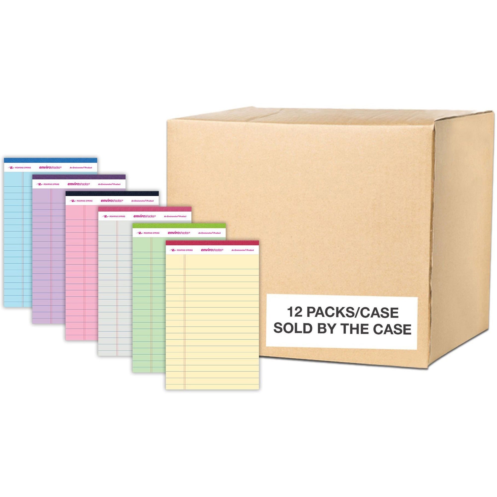 Roaring Spring Enviroshades Jr. Legal Pad - 2000