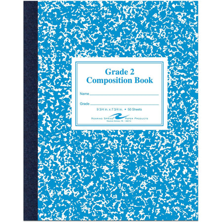 Roaring Spring Grade School Ruled Marble Flexible Cover Composition Book - 2000