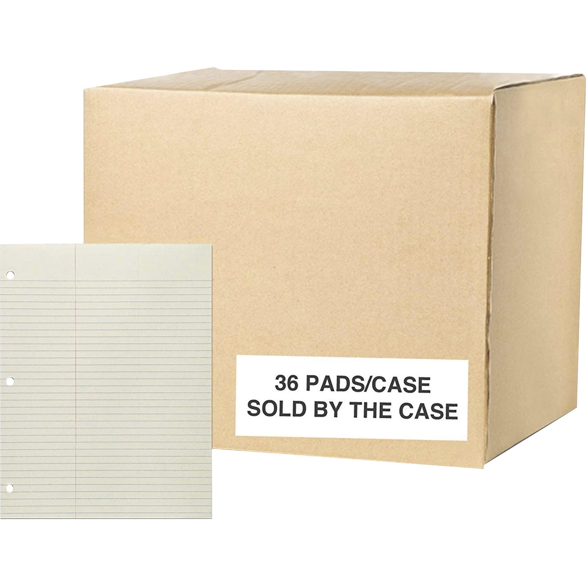 Roaring Spring Law Ruled Gummed Glue Top Legal Pads - 2000