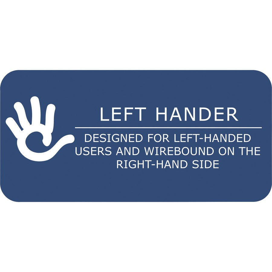 Roaring Spring Lefty 1 Subject College Ruled Left Handed Spiral Notebook - Alternate-Image6