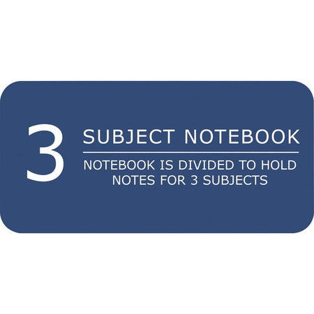 Roaring Spring Lefty 3 Subject College Ruled Left Handed Spiral Notebook - Alternate-Image4