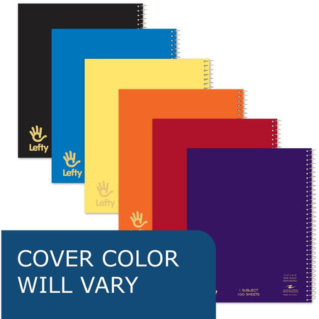 Roaring Spring Lefty Subject Wide Ruled Left Handed Spiral Notebook - Alternate-Image3
