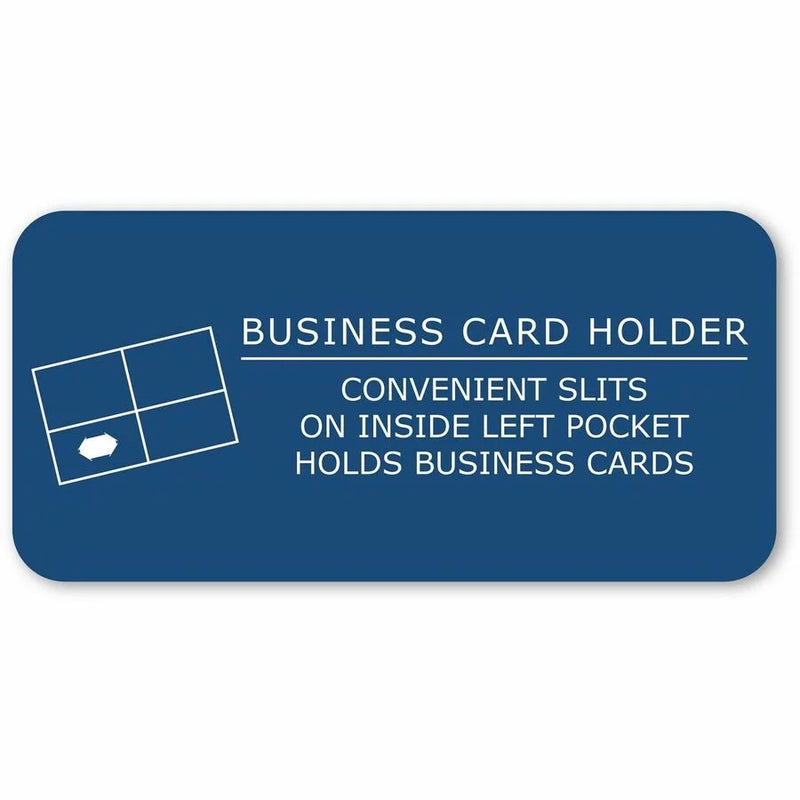 Roaring Spring Letter Fastener Folder - 50 Sheets Capacity - Black - Pocket Folders