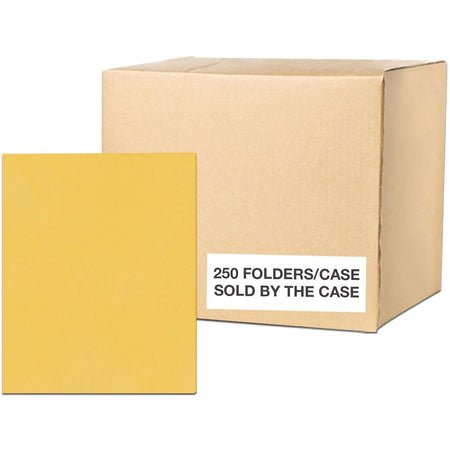 Roaring Spring Letter Pocket Folder - Gold 50 Sheets Capacity - Folders