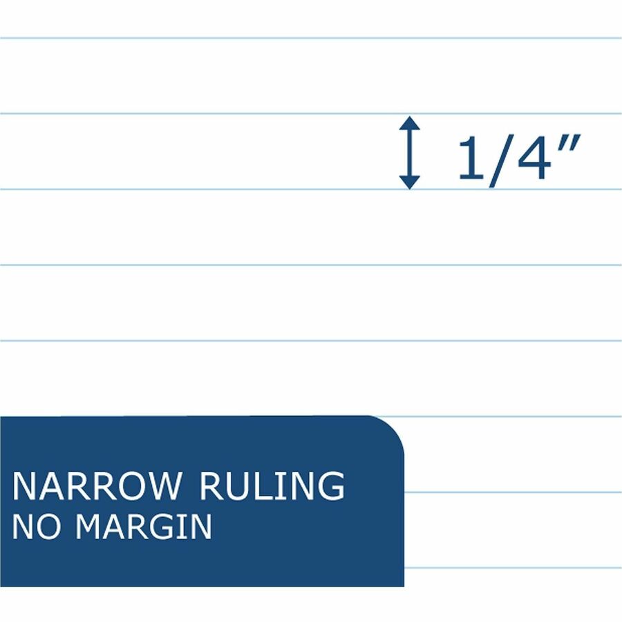 Roaring Spring Narrow Ruled Topbound Spiral Memo Pad Book - Alternate-Image4