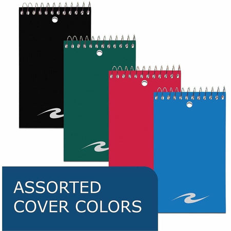 Roaring Spring Narrow Ruled Topbound Spiral Memo Pad Book - Alternate-Image3