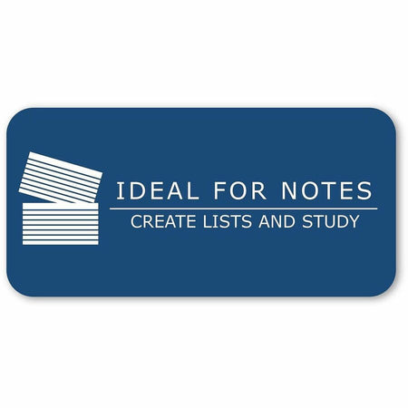 Roaring Spring PaperTrail Ruled Index Cards - 100 Sheets - 200 Pages - Printed - Front Ruling Surface - 43 lb Basis