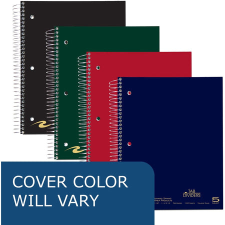 Roaring Spring Premium College Ruled Five Subject Spiral Notebook - Alternate-Image2