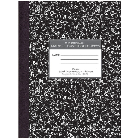 Roaring Spring Signature Collection Unruled Oversized Hard Cover Composition Book - 2000