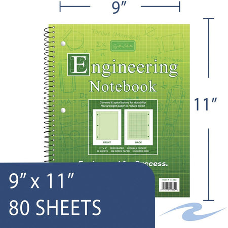 Roaring Spring WB Engineering Book Green 11"x9" - Alternate-Image6