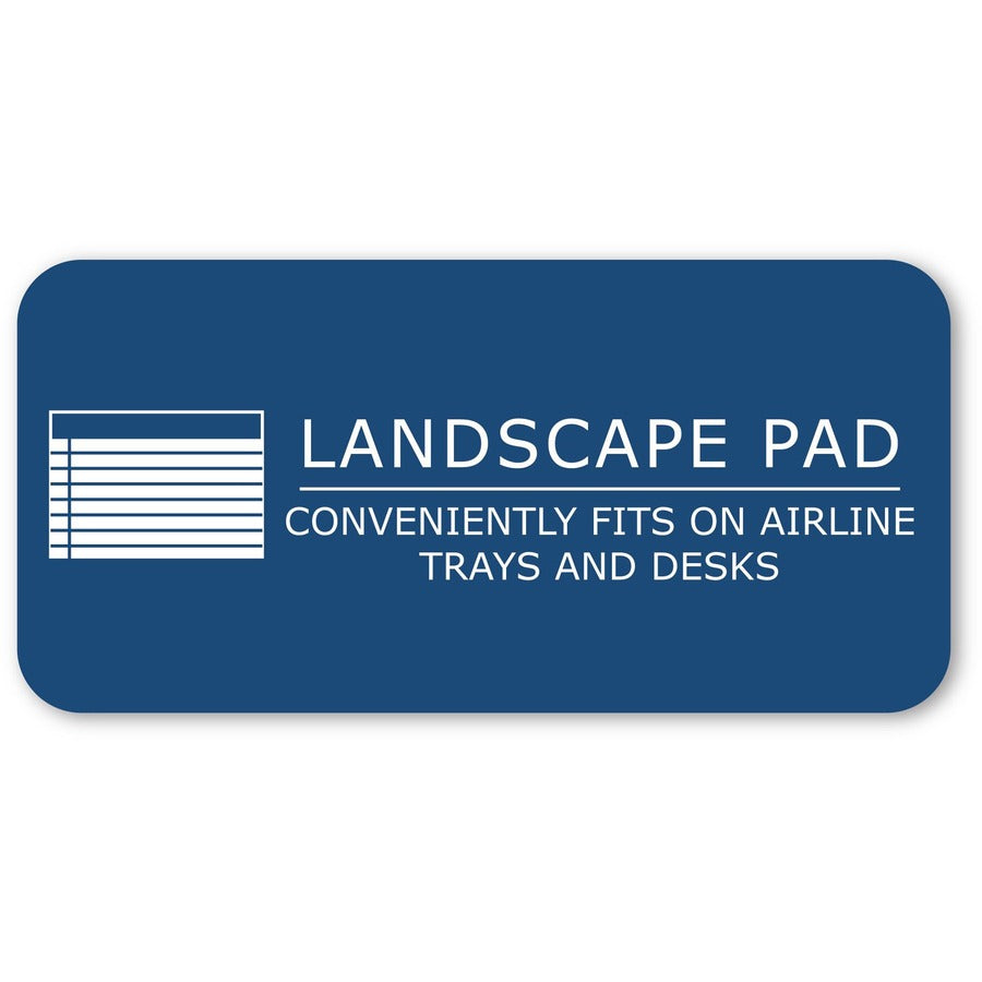 Roaring Spring Wide College Ruled Landscape Legal Pad - Alternate-Image1