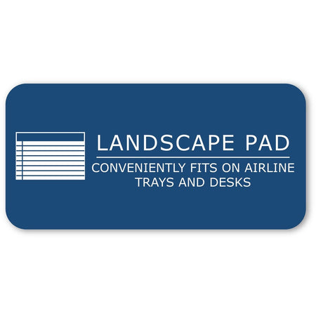 Roaring Spring Wide College Ruled Landscape Legal Pad - Alternate-Image2