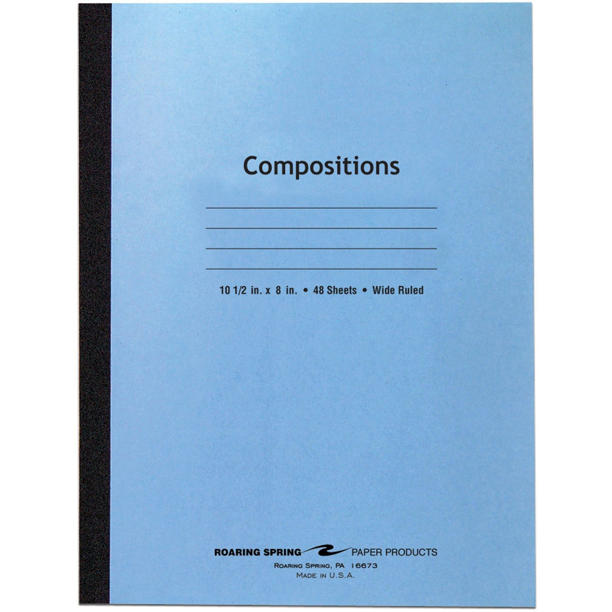 Roaring Spring Wide Ruled Flexible Cover Composition Book - 2000