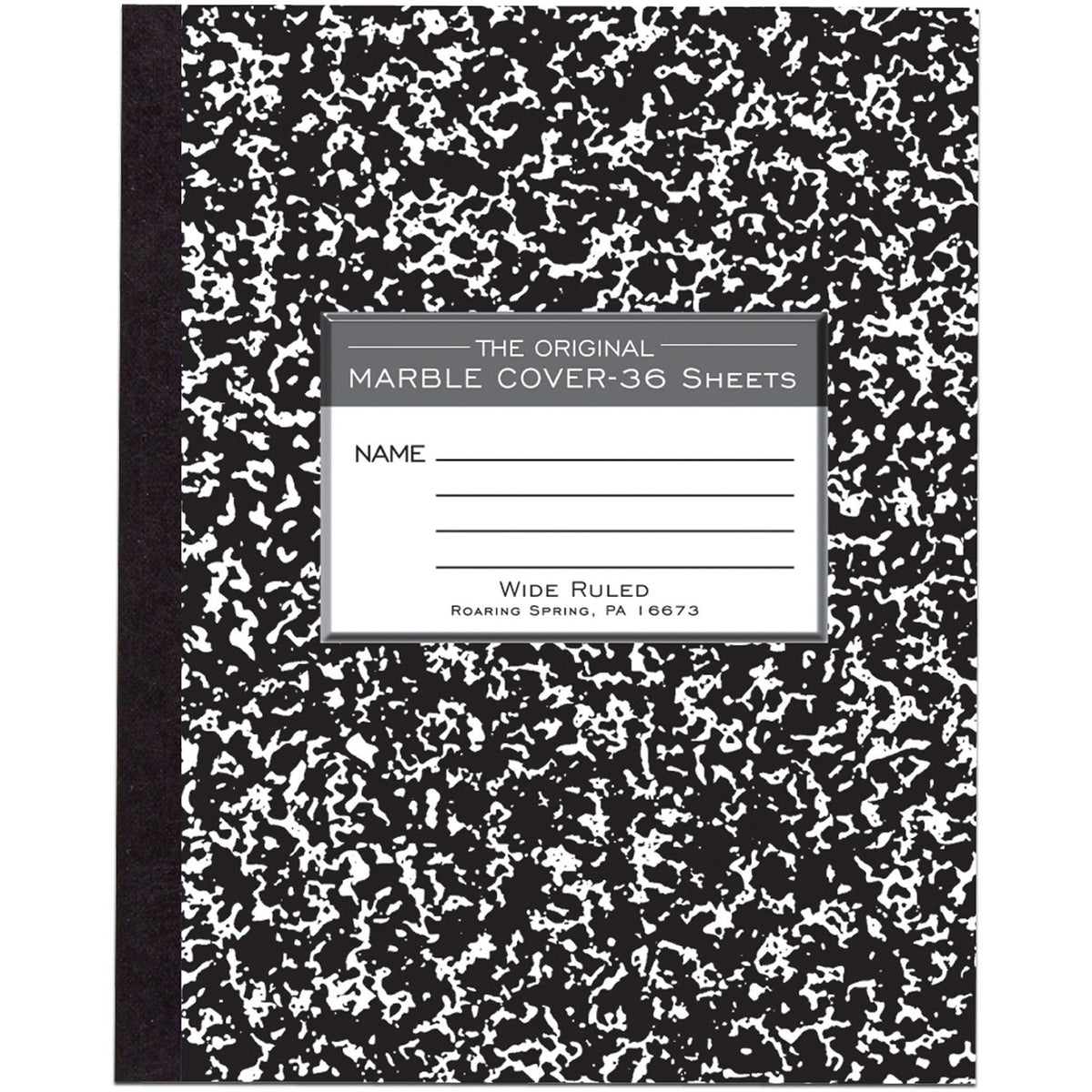 Roaring Spring Wide Ruled Flexible Cover Composition Book - 2000