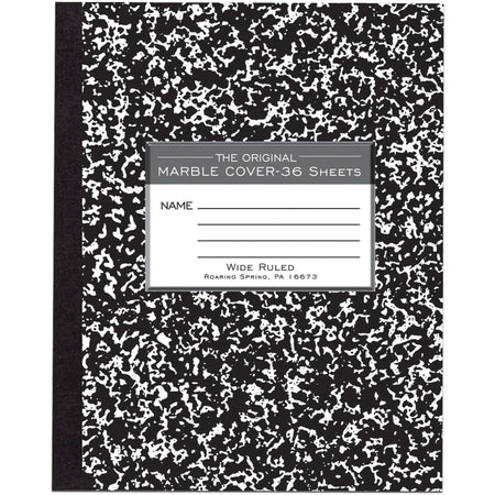 Roaring Spring Wide Ruled Flexible Cover Composition Book - 2000