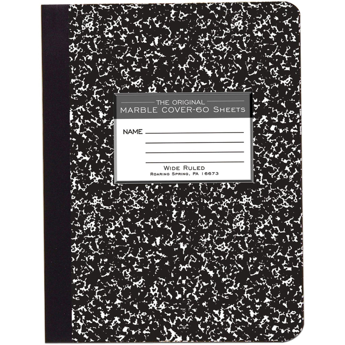 Roaring Spring Wide Ruled Hard Cover Composition Book - 2000